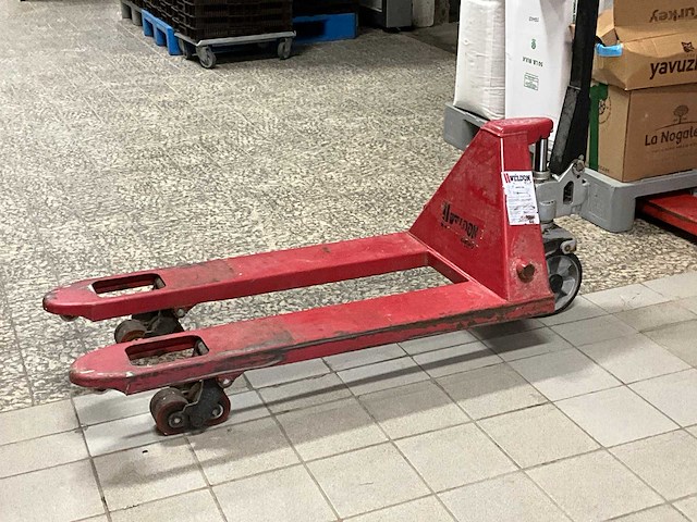 2024 weldon / corlido hydraulische handpalletwagen - afbeelding 2 van  3