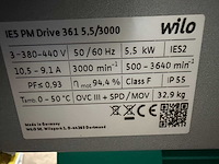 2024 wilo stratos giga2.0- 100/1-30/5,5 hoogrendement inline-circulatiepomp - afbeelding 7 van  15