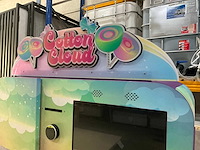 2024 wm980 mobiel verkoopautomaat suikerspin machine rainbow - afbeelding 11 van  15