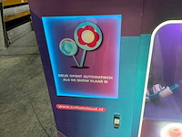 2024 wm980 mobiel verkoopautomaat suikerspin machine rainbow - afbeelding 13 van  15