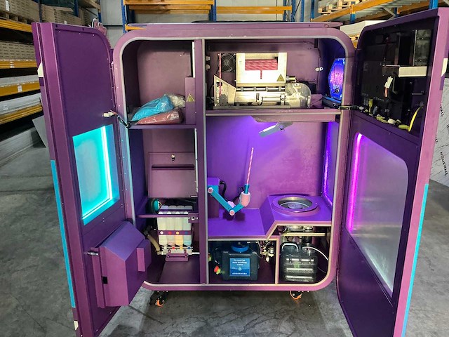 2024 wm980 mobiel verkoopautomaat suikerspin machine - afbeelding 5 van  22