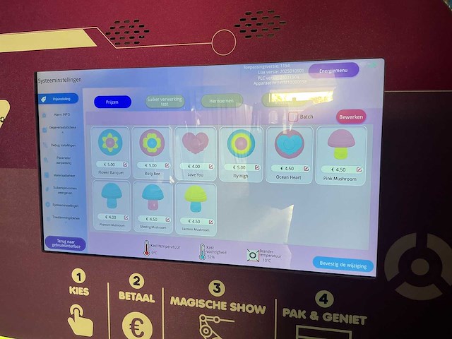 2024 wm980 mobiel verkoopautomaat suikerspin machine - afbeelding 21 van  22