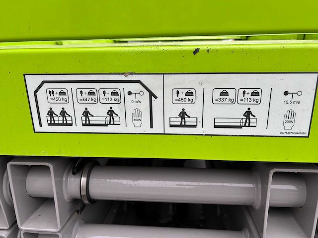 2024 zoomlion zs0812ac-li hoogwerker - afbeelding 11 van  15