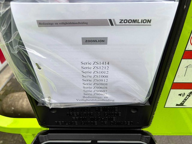 2024 zoomlion zs1012al-li hoogwerker - afbeelding 3 van  11
