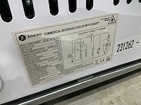 2024 zorro zk 280 glasdeur koelkast - afbeelding 9 van  9