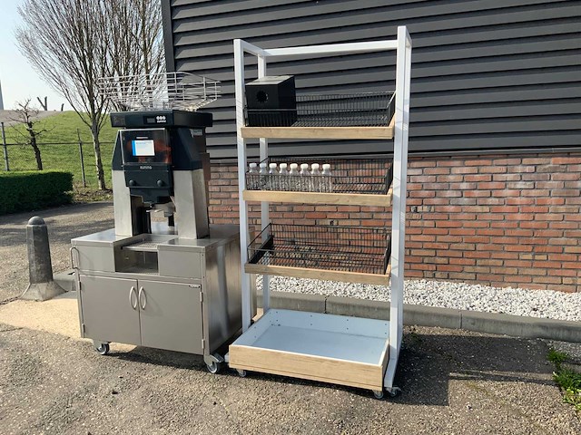 2024 zummo z40 sinaasappelpersmachine - flessenrek - flessen - afbeelding 7 van  13