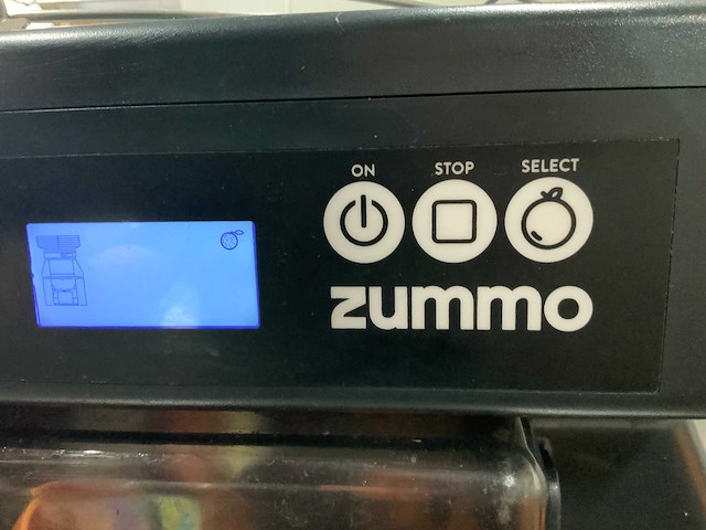 2024 zummo z40 sinaasappelpersmachine met flessenrek - afbeelding 3 van  12