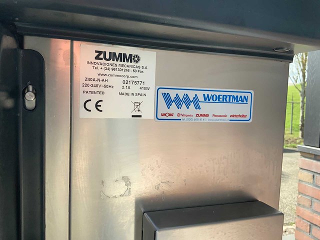 2024 zummo z40a sinaasappelpersmachine - afbeelding 7 van  10