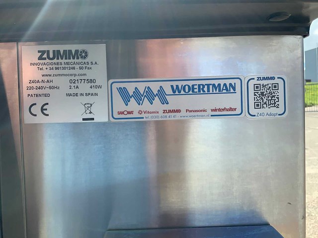 2024 zummo z40a sinaasappelpersmachine - afbeelding 7 van  9