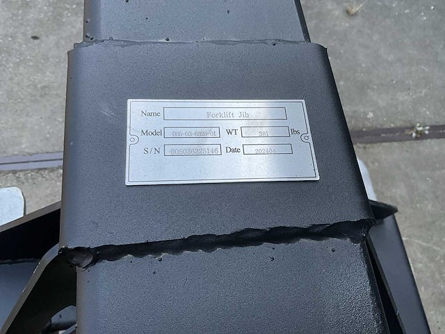 2025 - 3000kg - heftruck kraanarm/ jib - afbeelding 6 van  10