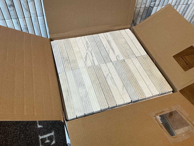 2025 - arabescato marmer - luxe natuursteentegels (37,5m2) - afbeelding 5 van  8