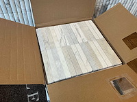 2025 - arabescato marmer - luxe natuursteentegels (37,5m2) - afbeelding 5 van  8