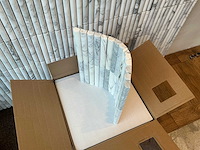 2025 - arabescato marmer - luxe natuursteentegels (37,5m2) - afbeelding 8 van  8