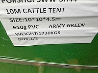 2025 - easy-going - (10x10x4,5 meter) - dierenverblijf / shelter 10 meter - afbeelding 7 van  15