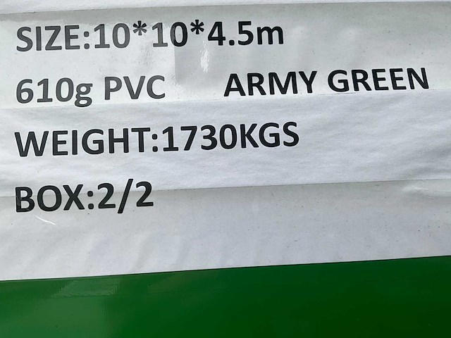 2025 - easy-going - (10x10x4,5 meter) - dierenverblijf / shelter 10 meter - afbeelding 4 van  13