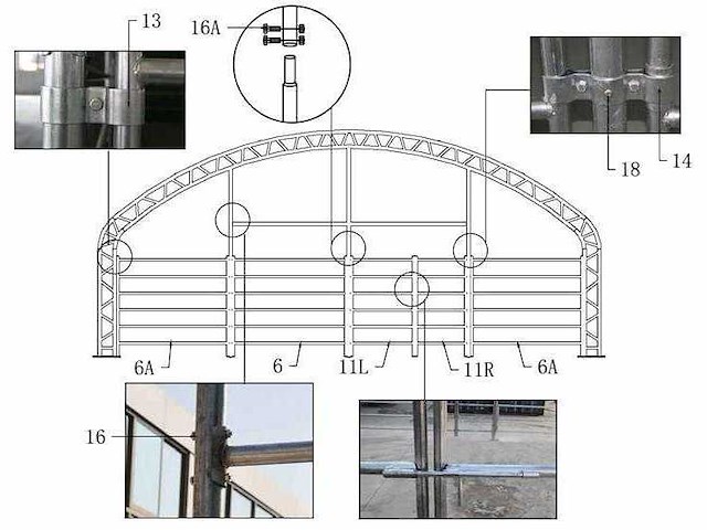 2025 - easy-going - (10x10x4,5 meter) - dierenverblijf / shelter 10 meter - afbeelding 13 van  13