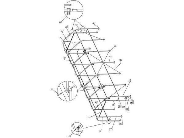 2025 - easy-going - (15,0x5,50x5,30 meter) - garage / tent / opslag shelter 185017p - afbeelding 11 van  13