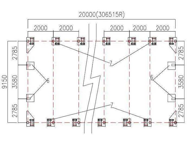2025 - easy-going - 20x9,15x4,50 meter - garage tent / opslag shelter 306515r - afbeelding 12 van  12