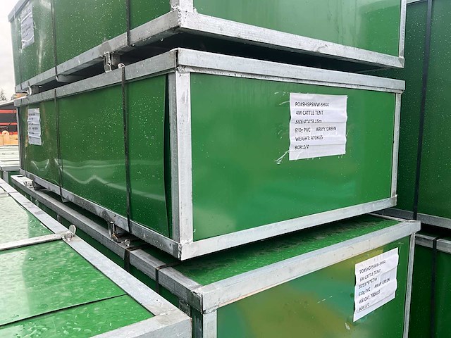 2025 - easy-going - (4x4x3,15 meter) - dierenverblijf / shelter 4 meter - afbeelding 4 van  13