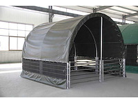 2025 - easy-going - (4x4x3,15 meter) - dierenverblijf / shelter 4 meter - afbeelding 11 van  13