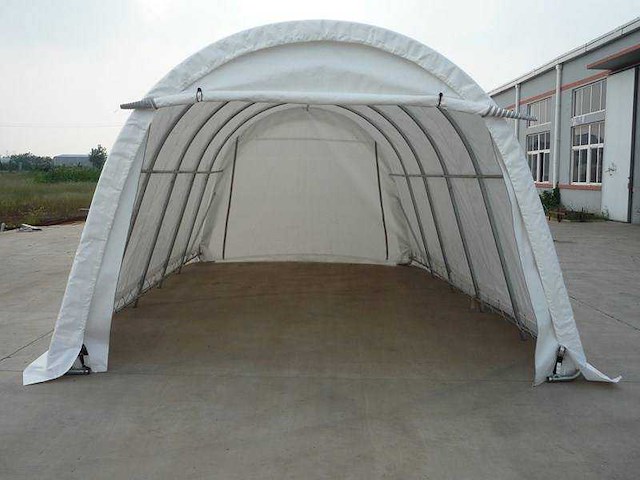 2025 - easy-going - (6,10x3,66x2,44 meter) - garage / tent / opslag shelter 122008r - afbeelding 5 van  6