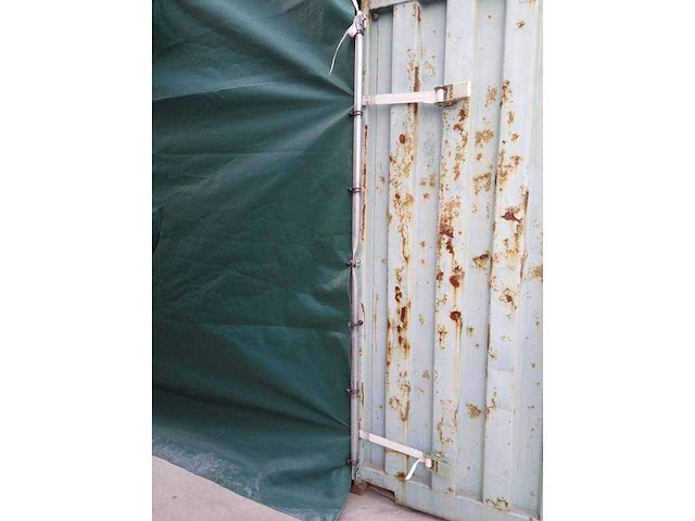 2025 - easy-going - (6x6x2 meter) - shelter overkapping / tent tussen 2 containers c2020 - afbeelding 12 van  16