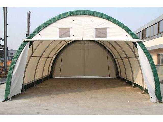 2025 - easy-going - (9,10x6,10x3,65 meter) - garage / tent / opslag shelter p203012r - afbeelding 1 van  10