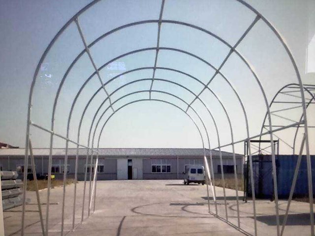 2025 - easy-going - (9,20x4,30x4,30 meter) - garage tent / opslag shelter 143014r - afbeelding 3 van  15