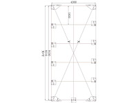 2025 - easy-going - (9,20x4,30x4,30 meter) - garage tent / opslag shelter 143014r - afbeelding 6 van  23
