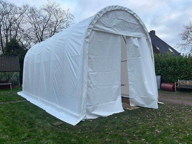 2025 - easy-going - (9,20x4,30x4,30 meter) - garage tent / opslag shelter 143014r - afbeelding 1 van  23