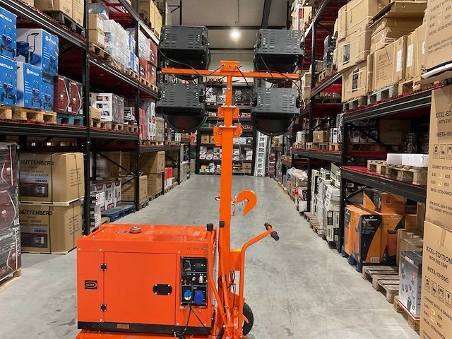 2025 - hunter pro - gltw550-103 - bouwlamp - licht toren - afbeelding 14 van  26