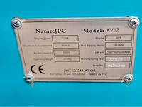 2025 - jpc - kv12 - blauw - minigraafmachine - afbeelding 4 van  14
