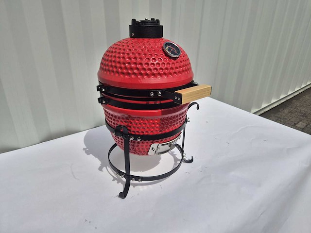 2025 - kamado bbq 13 inch rood - afbeelding 4 van  6