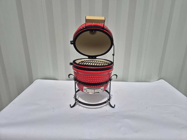 2025 - kamado bbq 13 inch rood - afbeelding 5 van  6