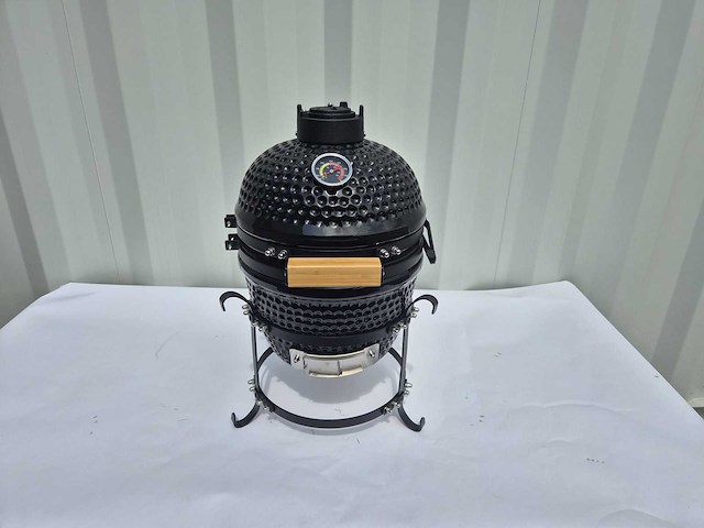 2025 - kamado bbq 13 inch zwart - afbeelding 1 van  6