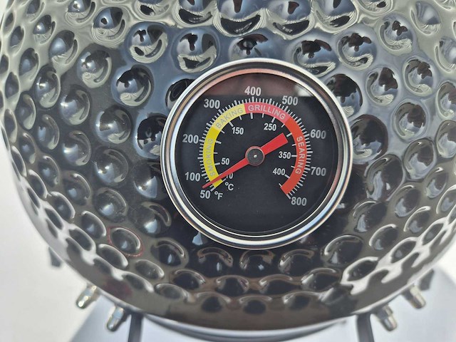 2025 - kamado bbq 13 inch zwart - afbeelding 2 van  2