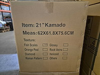 2025 - kamado bbq 21 inch groen - afbeelding 6 van  6