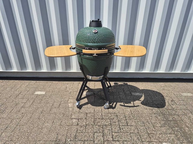 2025 - kamado bbq 21 inch groen - afbeelding 1 van  7