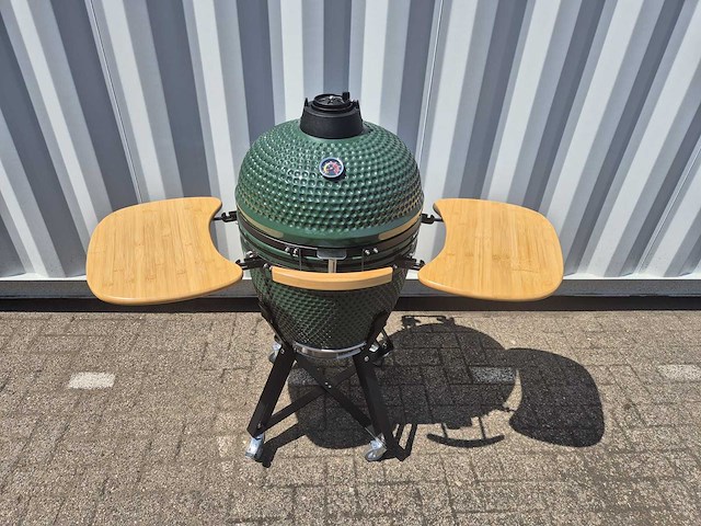 2025 - kamado bbq 21 inch groen - afbeelding 3 van  6