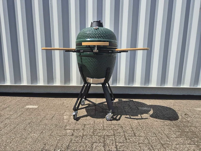 2025 - kamado bbq 21 inch groen - afbeelding 4 van  9