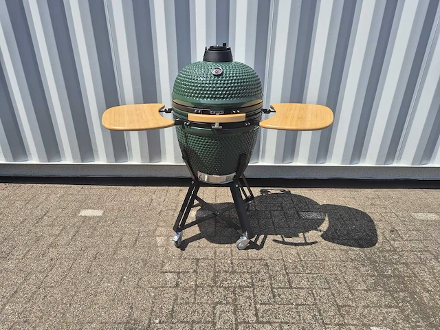 2025 - kamado bbq 21 inch groen - afbeelding 1 van  9