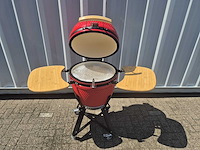 2025 - kamado bbq 21 inch rood - afbeelding 8 van  11