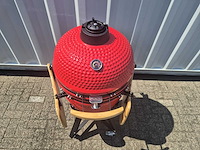 2025 - kamado bbq 21 inch rood - afbeelding 4 van  8