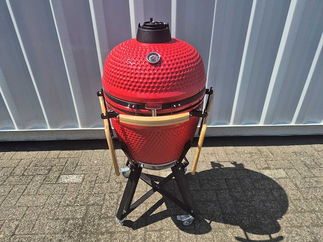 2025 - kamado bbq 21 inch rood - afbeelding 1 van  3