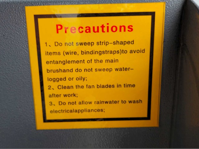 2025 - okg - dy-1400p - straatveegmachine - afbeelding 2 van  12