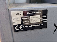 2025 - okg - dy-1400p - straatveegmachine - afbeelding 6 van  15