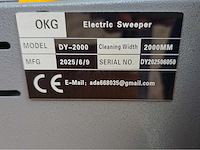 2025 - okg - dy-2000 - straatveegmachine - afbeelding 29 van  29