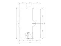 2025 - rhino houses tiny house - 54 m2 - 2 slaapkamers, badkamer en keuken - afbeelding 6 van  7