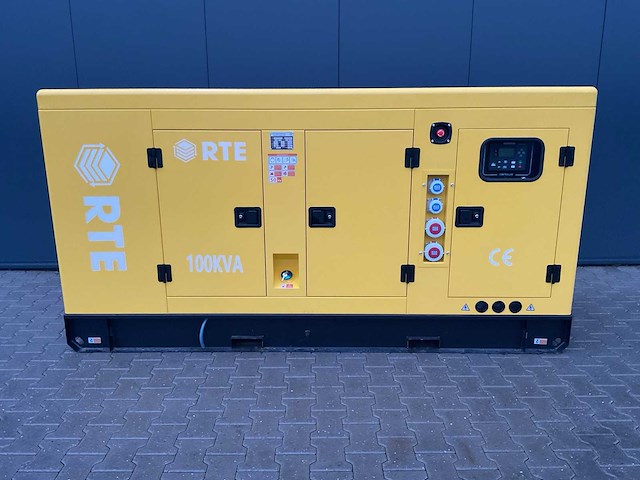 2025 - rte - 100 kva - stroomgenerator - afbeelding 1 van  16