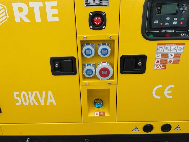 2025 - rte - 50 kva - stroomgenerator - afbeelding 13 van  19